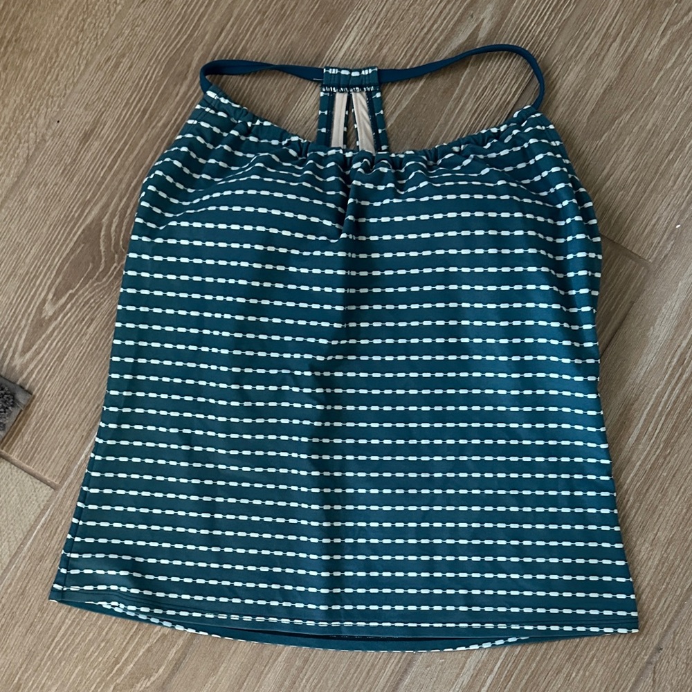 Kona Sol Striped Tankini top only
